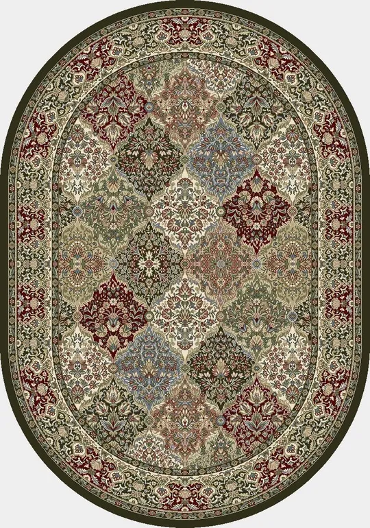 Dynamic Rugs Ancient Garden 57008 2&2x22 x 11&0x22 Runner Multi Area Rug