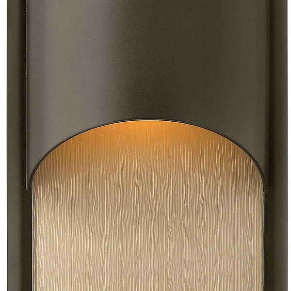 Hinkley Lighting 1830SK-LED Cascade Outdoor Wall Light - Satin Black