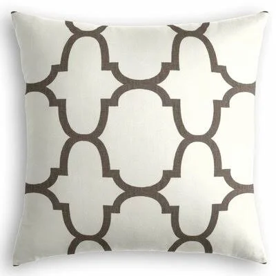Square Pillow Cover & Insert Loom Decor Brown 18x22 x 18x22