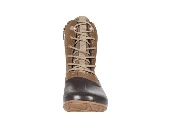 Bogs Women's Classic Casual Tall Lace Leather Boot - 11 - Tan