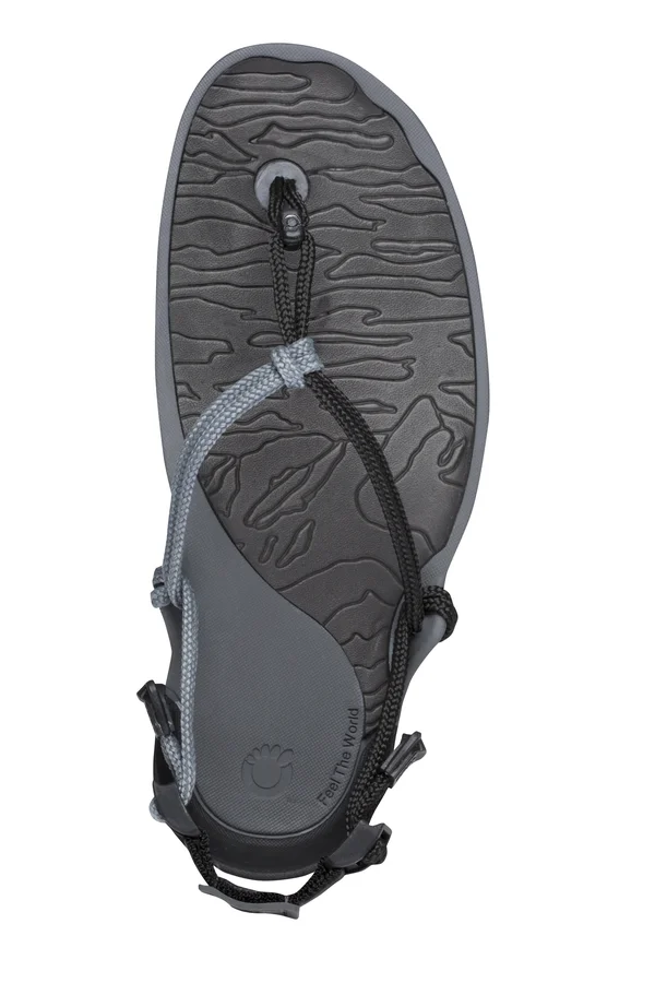 Xero Shoes - Cloud Barefoot Sandal - Men's 9 - Charcoal/Black