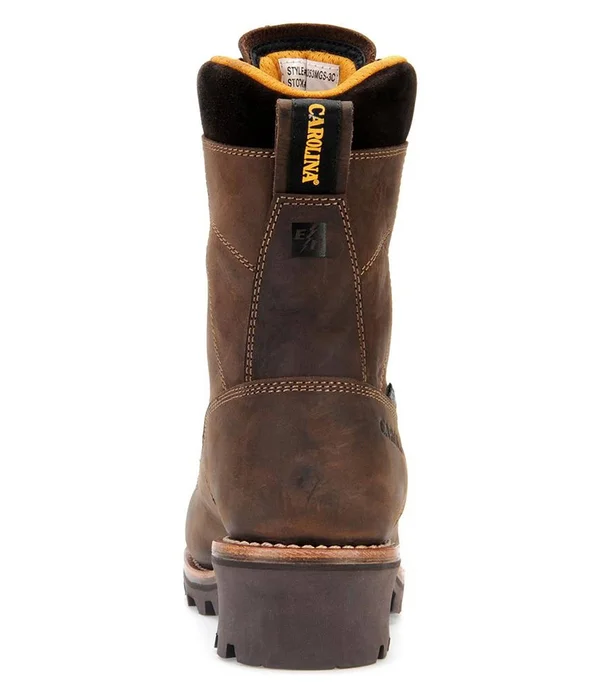 Carolina Men's 8 in. Waterproof Composite Toe Logger Boots
