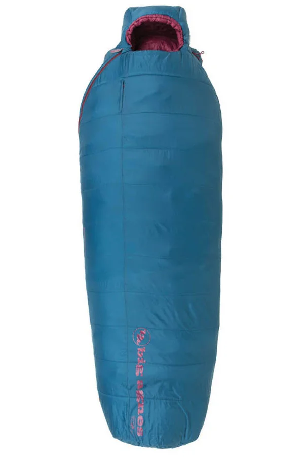 Big Agnes Women's Brooklyn 0 Synthetic Sleeping Bag-Petite-Left Zip