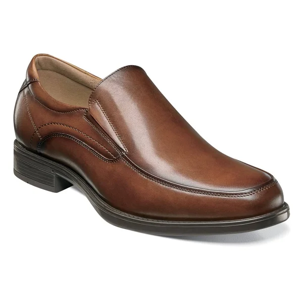Florsheim Midtown Moc Toe Slip on 8.5 Men's Cognac
