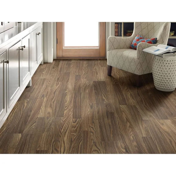 Shaw SL111 Classic Concepts 7-1/2 inch Wide 7mm Thick Laminate Flooring, Brown