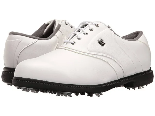 FootJoy Men's FJ Originals Golf Shoes - 11.5 Wide, White