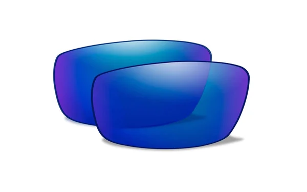 Wiley x Airrage Replacement Lenses - Polarized Blue Mirror