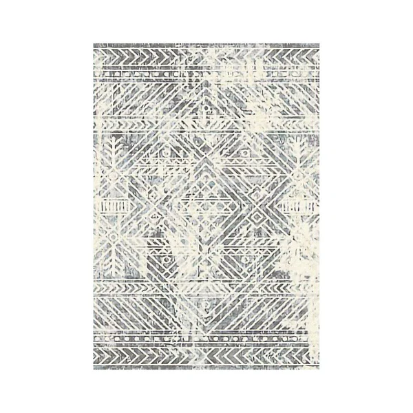 Dynamic Rugs Reverie 3545 5&3x22 x 7&7x22 Cream, Grey Area Rug