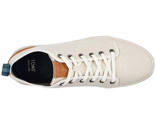 Toms - Men's Trvl Lite Low Birch Heritage Canvas Sneakers
