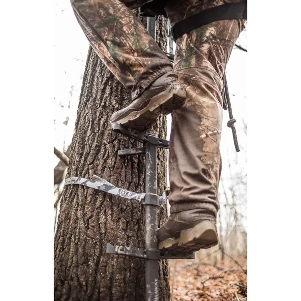 Hawk Treestands 2082-MF Ranger Traction Black/Gray Ladder Climbing Stick