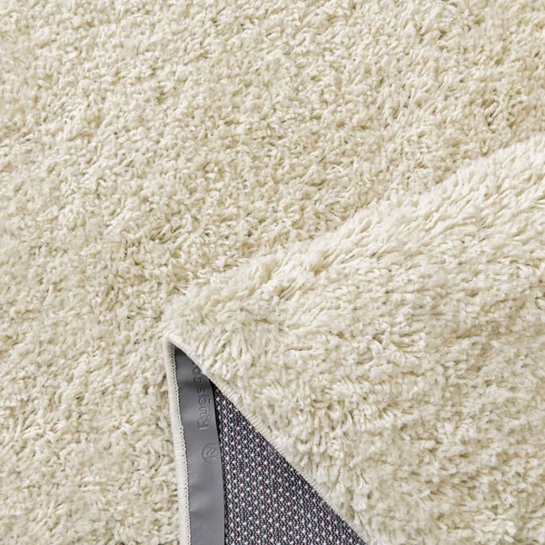 Unique Loom Everyday Solid Shag Area Rug - Ivory - 7& 0 x 10& 0