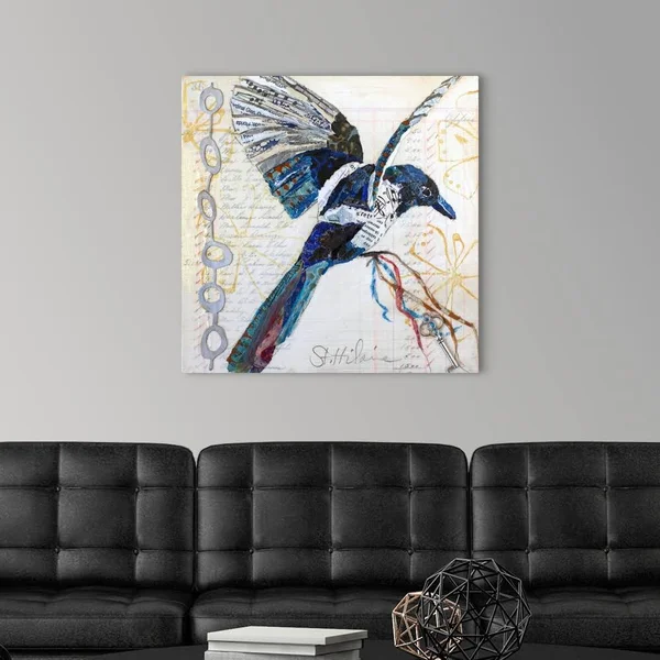 Happy Bird II, Canvas Wall Art, 30x30, Great Big Canvas