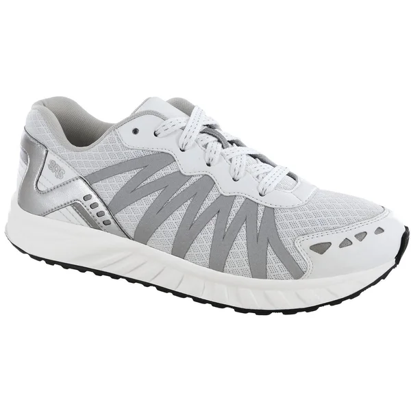 SAS Tempo Women's Shoes White/Silver : 8.5 W - Wide