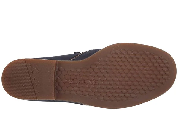 Hush Puppies Mazin Cayto Navy Nubuck - Size: 6, Blue