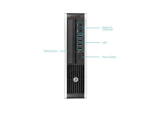 Recertified - HP Elite 8300 Core i5-3470S, 8GB Ram, 512gb Ssd, DVD-Rom, Windows 10 Professional, Includes 22x22 LCD Monitor, Wif