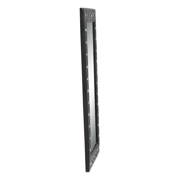 Fine Mod Imports Tufted Mirror 36x22 White
