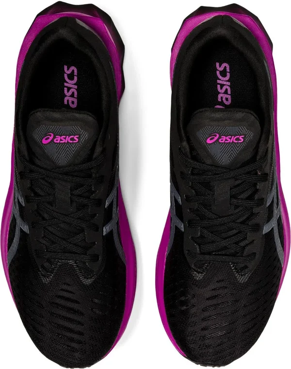 Asics Womens Novablast Black/Carrier Grey