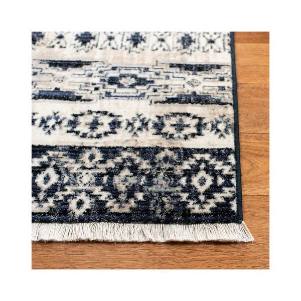 Safavieh Herat Rug Collection HRT370G - Ivory - Black - 8' x 10'