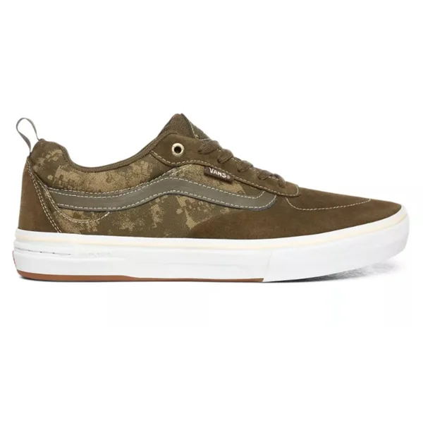 Vans Platoon Kyle Walker Pro Skate Shoes - Military, White