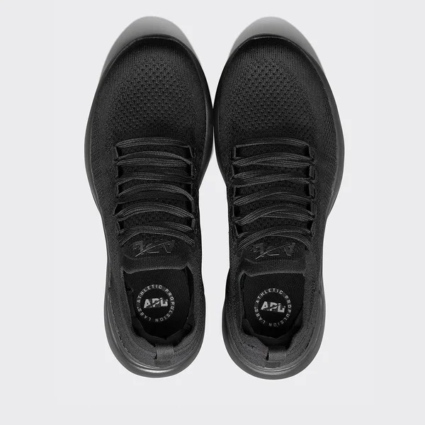 APL Men's Techloom Breeze Black Shoes in Size 10.5 - Athletic Propulsion Labs