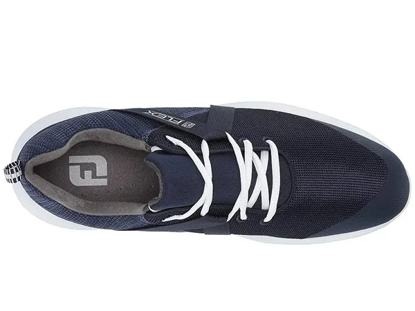 FootJoy Men's Flex Spikeless Golf Shoes Size 8, Navy