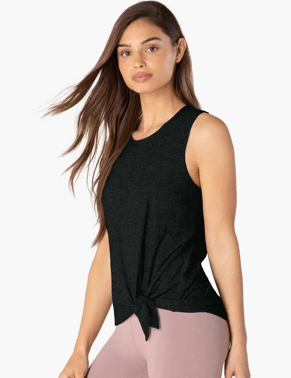 Beyond Yoga All for Ties Tank Top - Women's Darkest Night, L