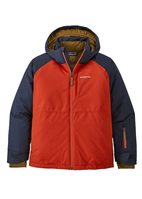 Patagonia Boys& Snowshot Jacket, Hot Ember, M