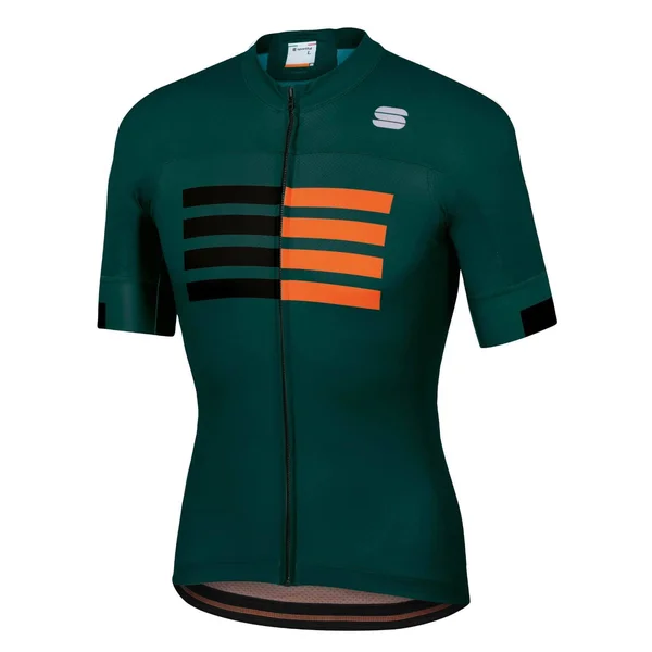 Sportful Wire Jersey - XL - Sea Moss-Black-Orange SDR