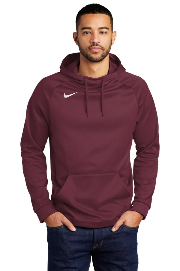 Nike Therma-Fit Pullover Fleece Hoodie CN9473 (Team Dark Maroon) 4XL