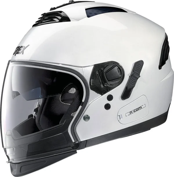 Grex G4.2 Pro Kinetic N-Com Helmet, White, Size Xs