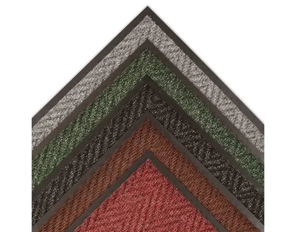 Notrax Arrow Trax Carpeted Entry Mat 118 3 x 10 Brn - 10 ft x 3 ft, Blended Yarn, Brown