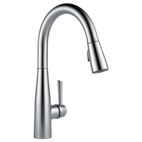 Delta Essa Single Handle Pull-Down Kitchen Faucet (Recertified), Stainless Steel, 9113-AR-DST
