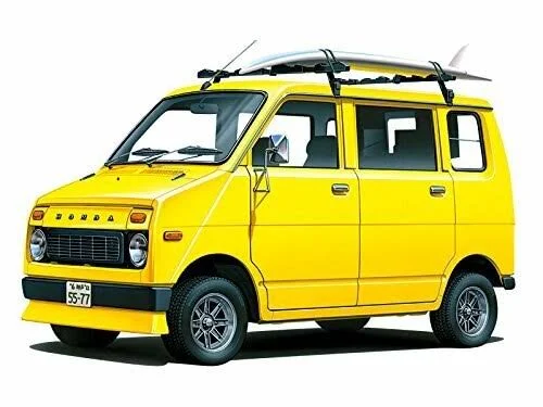 Aoshima 55717 The Model Car 74 Honda VA Life Step Van 1974 1/20 Scale Kit