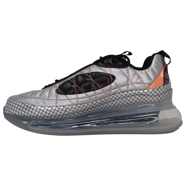Nike MX-720-818 Metallic Silver Men's Shoes - Black, Size: 7.5