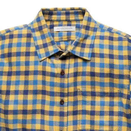 Outerknown Transitional Flannel Shirt - Men's Marigold Ashbury Plaid - M