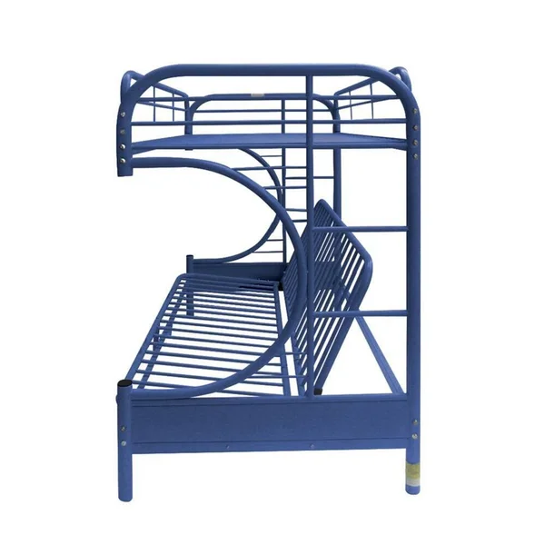 Twin XL/Queen Eclipse Kids Futon Bunk Bed Blue - Acme Furniture