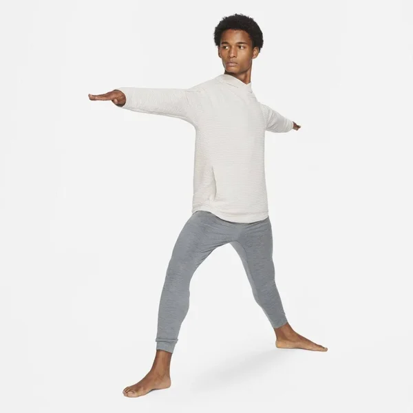 Nike Yoga Nomad Men's Pullover Hoodie in White - Size: XL, CZ2219-072