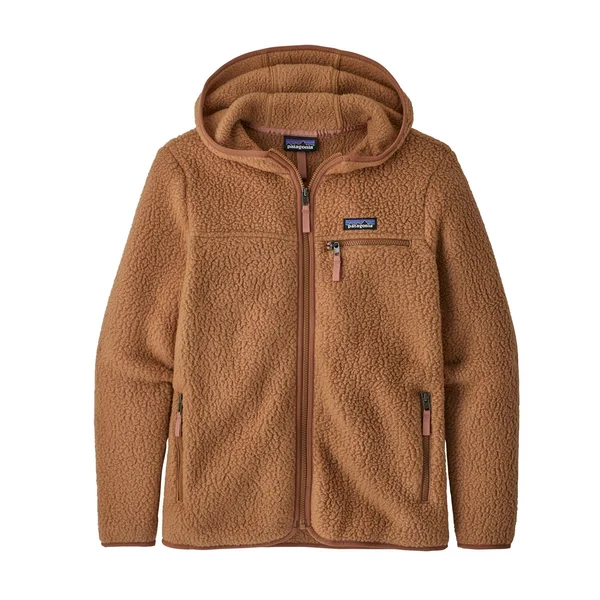 Patagonia Women's Retro Pile Fleece Hoody - Beech Brown