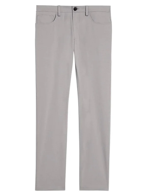 Theory Men's Tech Raffi Compact Ponte Pants, Asphalt, Men's, 32