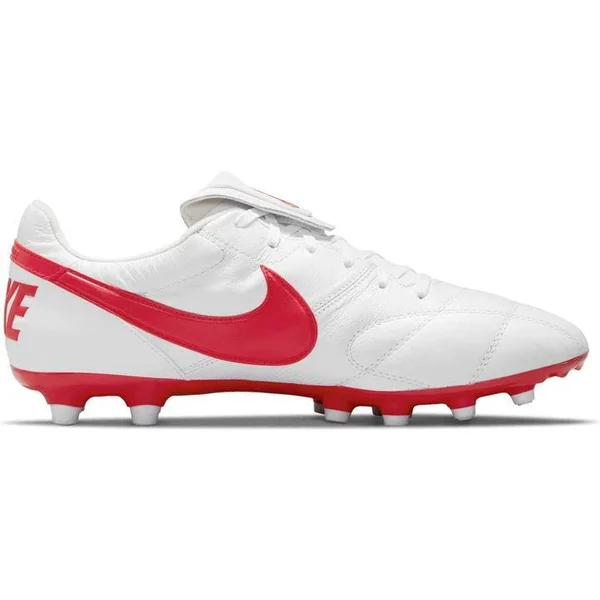 Nike Premier II FG Firm-Ground Soccer Cleat - Size 11.5 (47), White/UnivRed