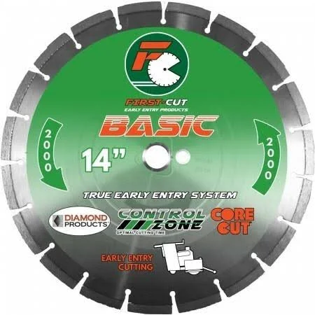 Diamond Products First-Cut Basic Early Entry Blades CBFC10250M (63390)