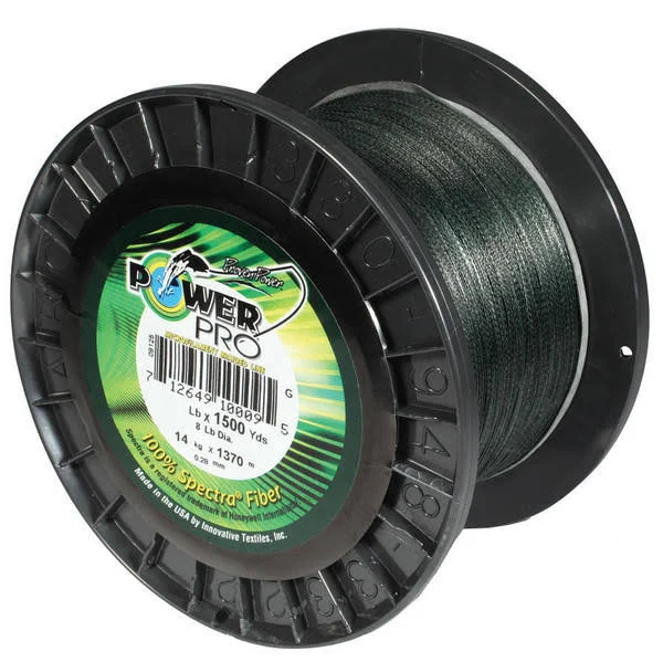 Power Pro Spectra Braided Fishing Line 40 Pounds 1500 Yards - White