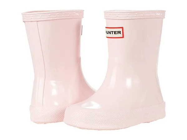 Toddler Hunter &First Gloss& Rain Boot, Size 11 M - Pink