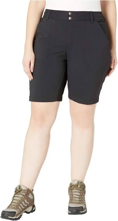 Columbia Plus Size Saturday Trail Long Short - 18W 10, Black