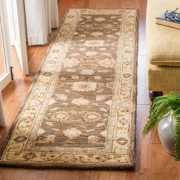 Safavieh Anatolia AN556C Brown - Taupe Rug 2& 3x22 x 10& 0x22 Runner