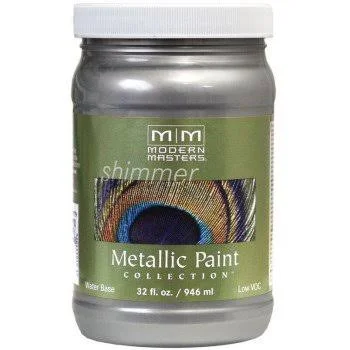 Metallic Paint, Platinum ~ 32 oz
