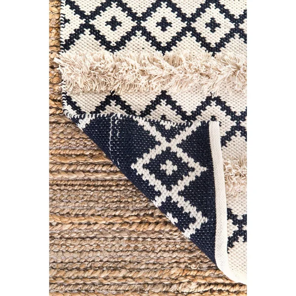nuLOOM Teyana Cotton Area Rug, 7& 6x22 x 9& 6