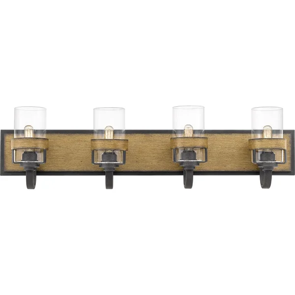 Quoizel FIN8634AWN Finch Bath Light - Aged Walnut