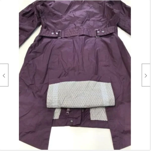Columbia Women's EvaPOURation Trench interchange Jacket, Dusty Purple, Small