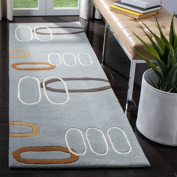 Safavieh Soho SOH801B 3&6x22 x 5&6x22 Blue - Multi Area Rug